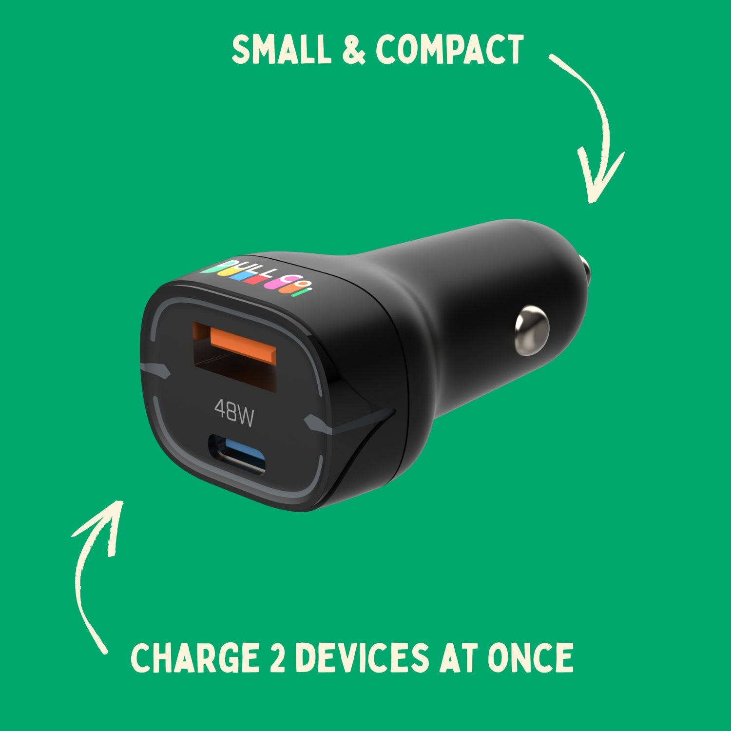 48W Dual Port Car Charger